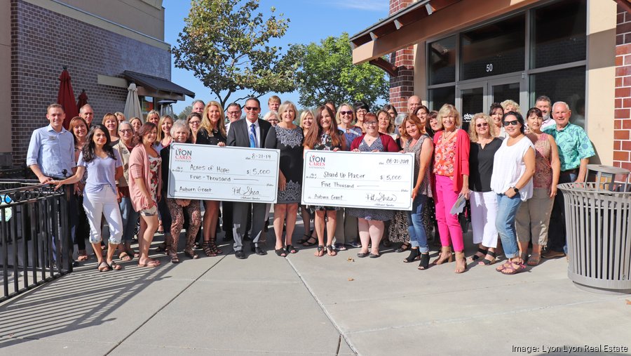 Corporate Citizenship Awards Lyon Real Estate Sacramento Business Journal