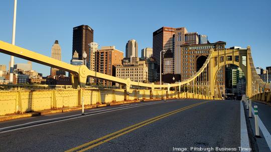 Pittsburgh downtown bridges