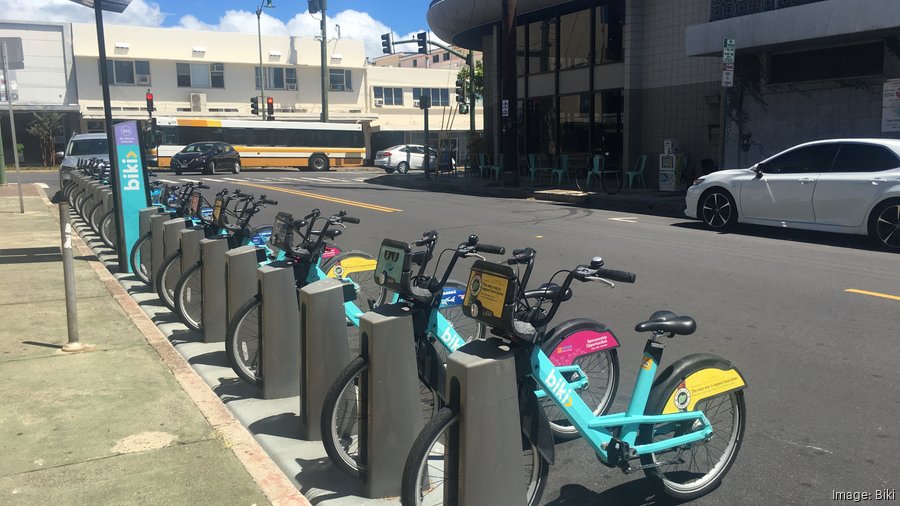 Honolulu bikeshare program installs Biki stations in Kaimuki Pacific Business News