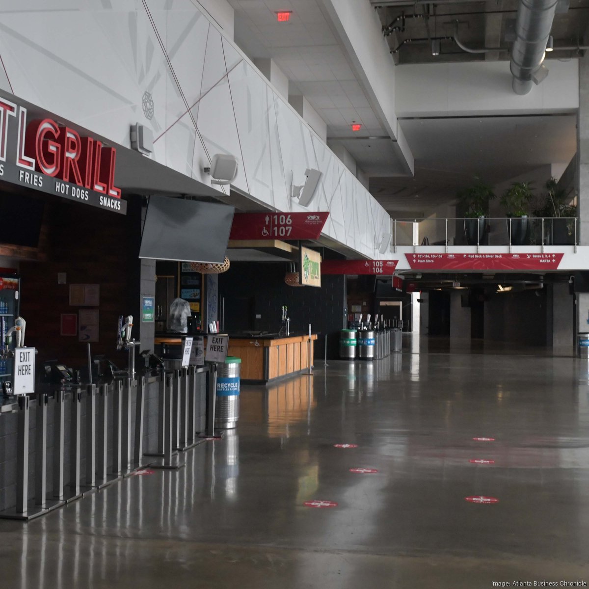 Global Payments Level Suite at Mercedes Benz Stadium