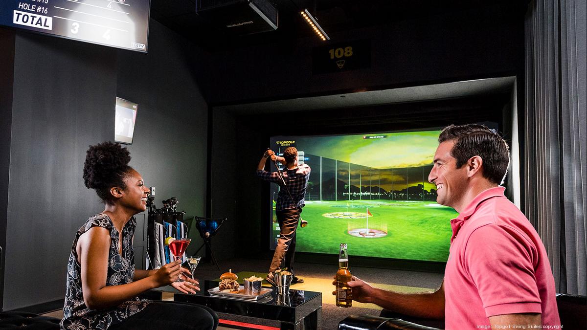 Brew Kettle with Topgolf simulators opens at Hall of Fame Village