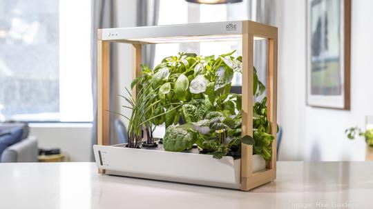 Rise Gardens' countertop device