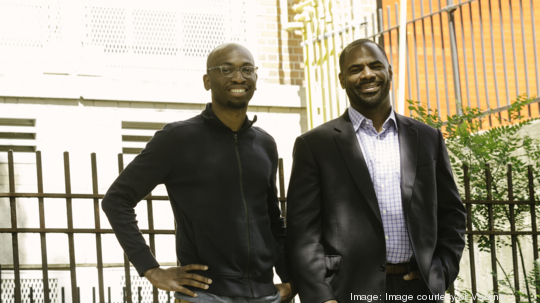 Varuna cofounders Seyi Fabode (L) and Jamail Carter (R)