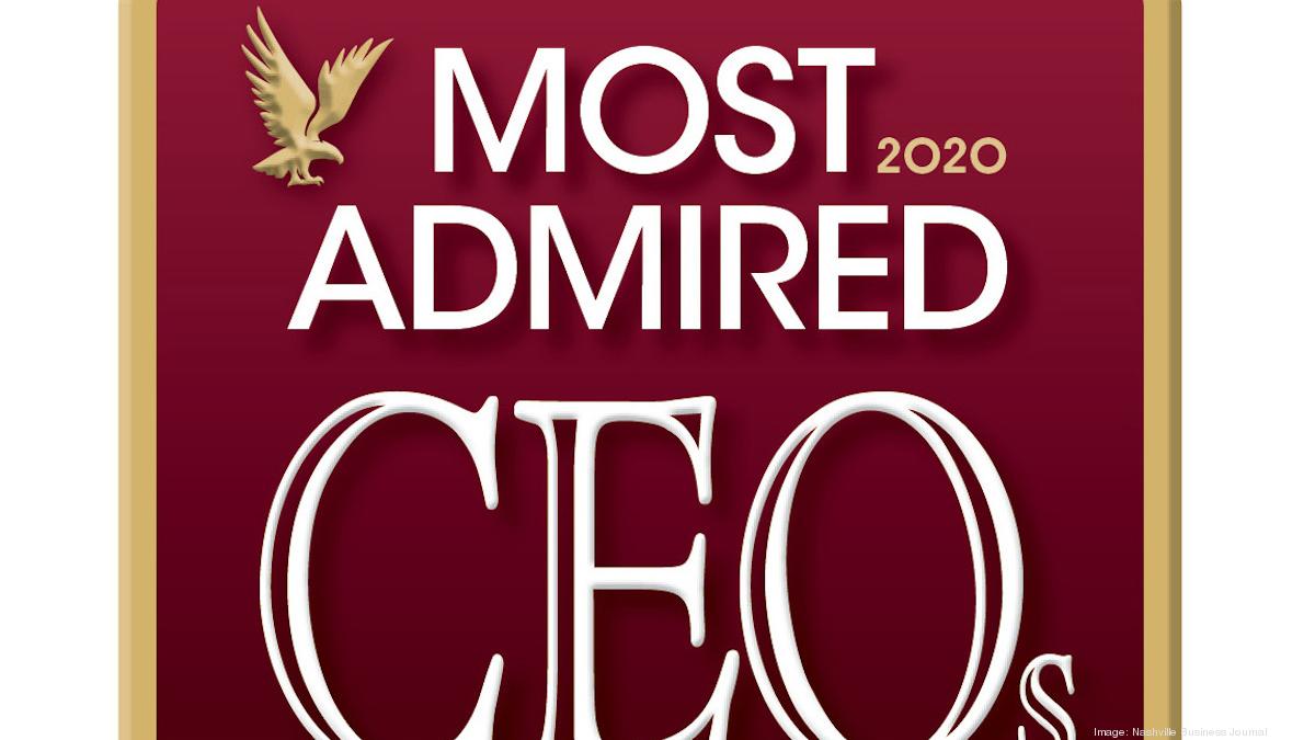 Nominations now open for 2021 Most Admired CEOs awards - Nashville ...