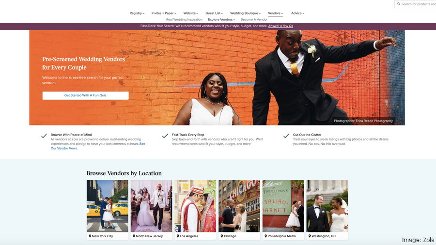 Wedding 2025 vendor websites