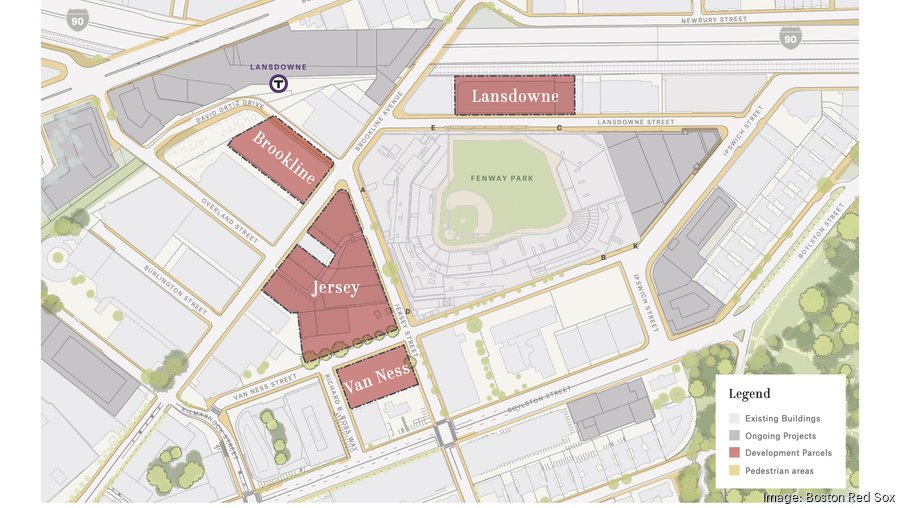 Red Sox, WS Development plan transformation near Fenway Park