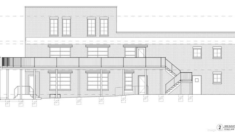 Lee S Pint Shell Wants To Expand Its Outdoor Space In Canton With A Second Floor Balcony Deck Baltimore Business Journal