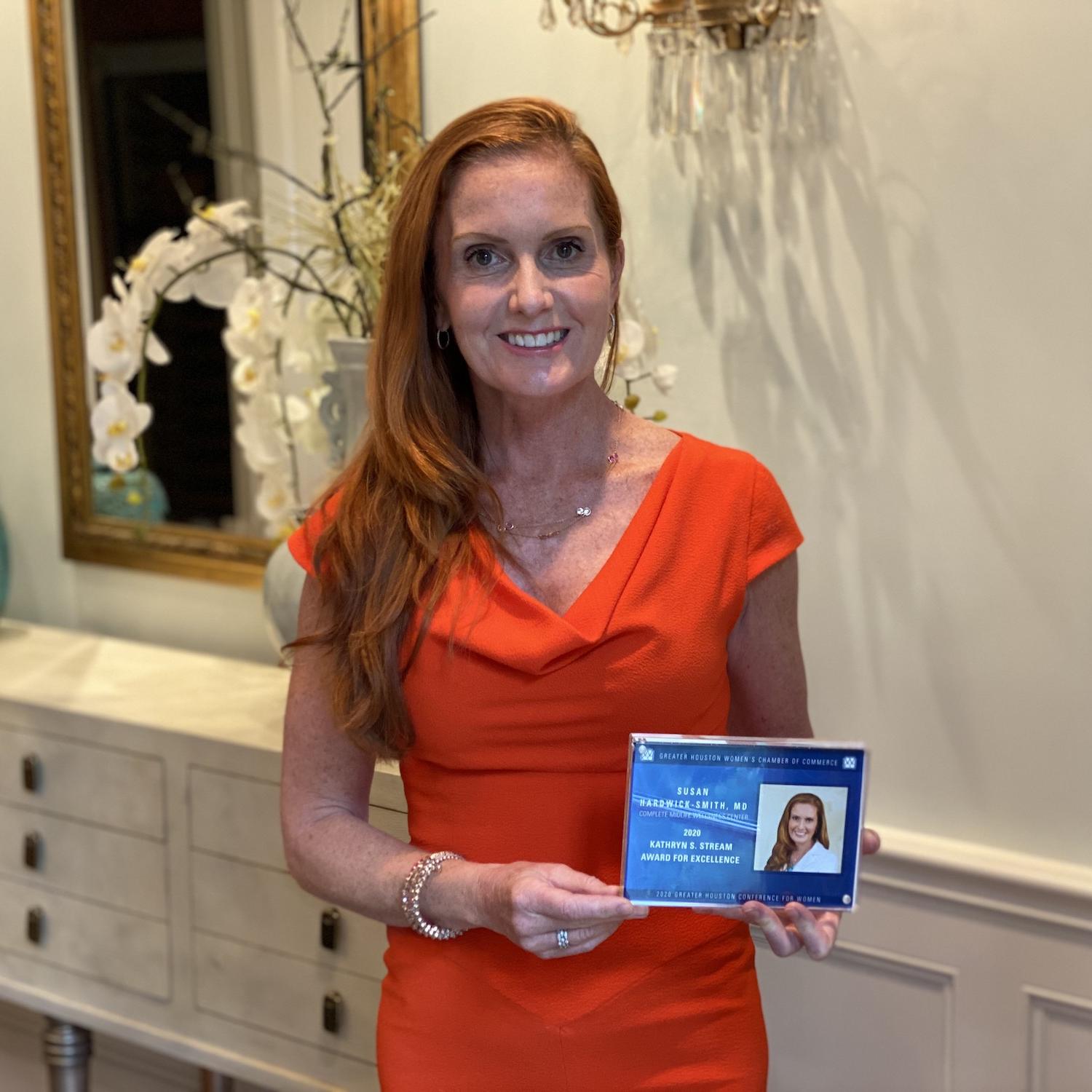 Dr. Susan HardwickSmith People on The Move Houston Business Journal