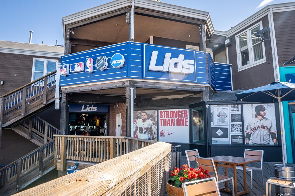 Sports apparel retailer Lids opens largest store ever at Pier 39 - San  Francisco Business Times