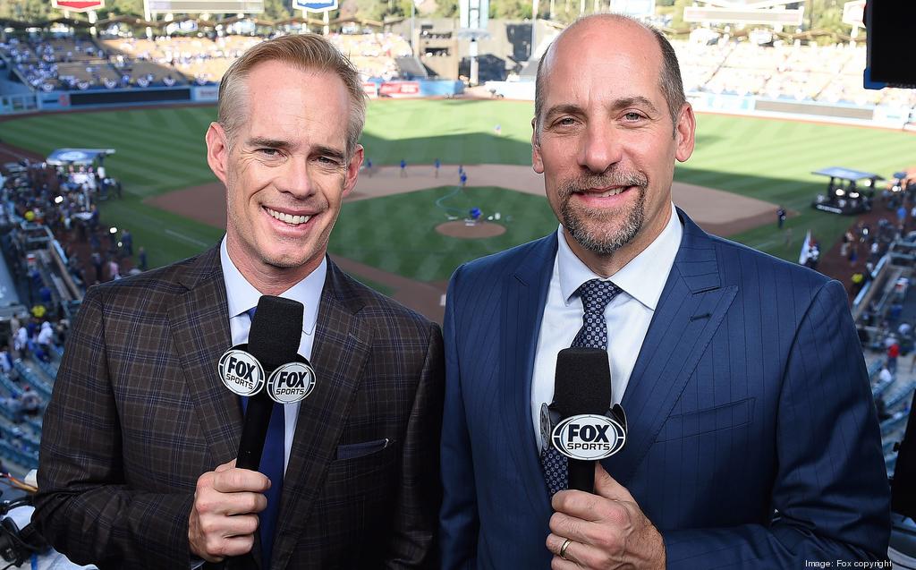 John Smoltz announcing NLCS game explaining with a picture how