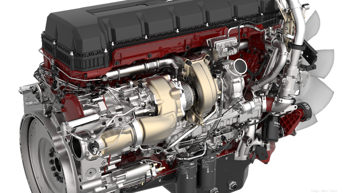 Mack Trucks Greensboro new engine for Mack Anthem delivers 3% greater