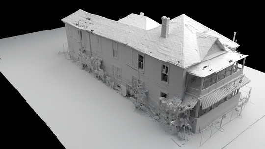 3D rendering of the Jackson House