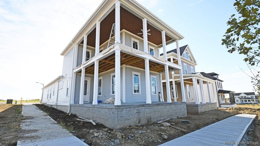 Daytonarea Union Village development debuts new homes Dayton