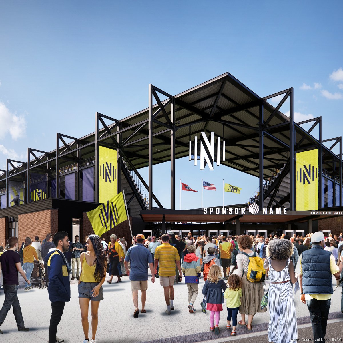 Populous to Design New Home for Nashville Soccer Club - Populous