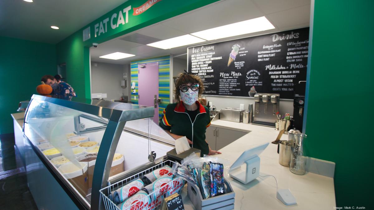  Fat  Cat  Creamery opens in Garden Oaks The Blue Lagoon Bar  