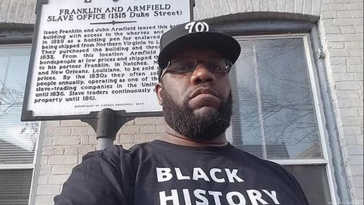 Meet John Chapman, Alexandria's Black history tour guide, councilman