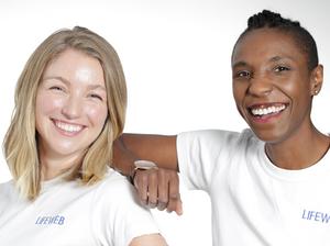 LifeWeb 360 founders Ali Briggs (left) and Rachele Louis (right)