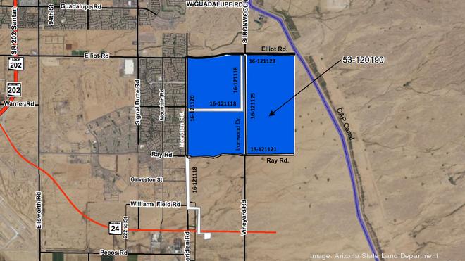 Group led by Georgia-based homebuilder secures 328 acres in Peoria in state  land auction - Phoenix Business Journal