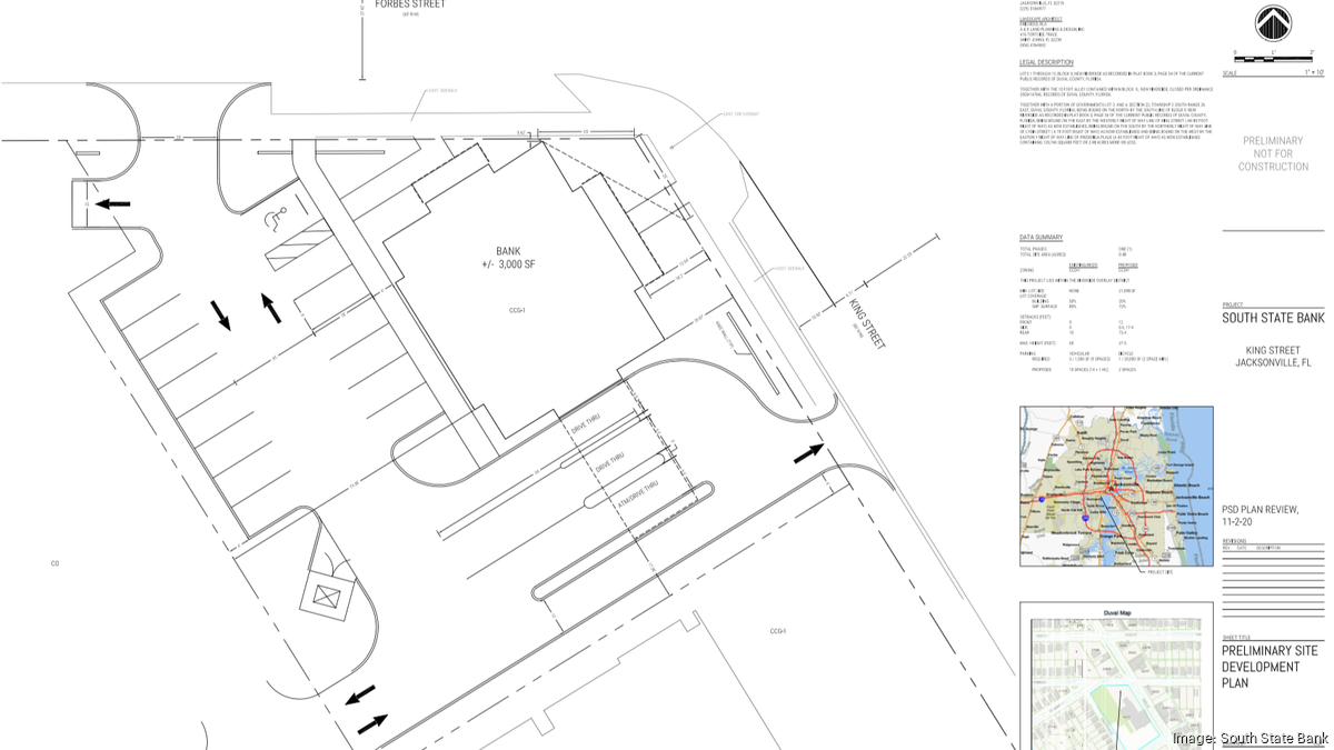 A New 3 000 square foot South State Bank Is Being Proposed In 