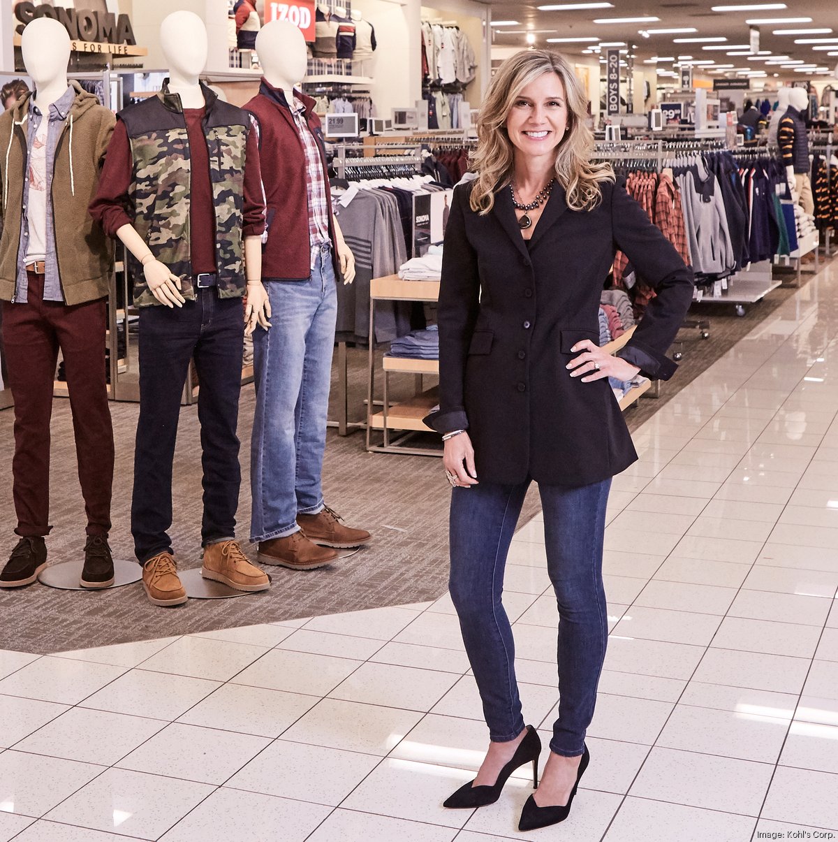 Stores live in fear of . The Kohl's CEO, Michelle Gass