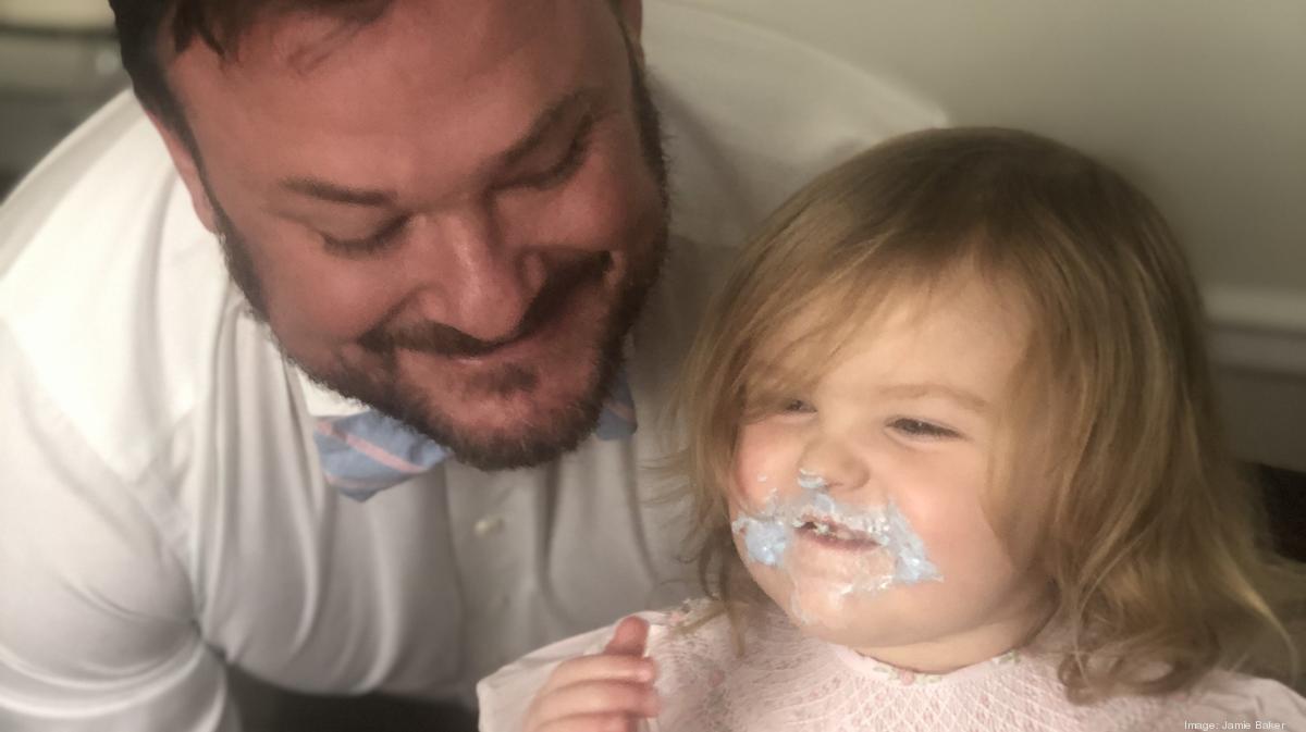 2020 40 Under 40 Awards Jamie Baker with The Lundy Group Triangle