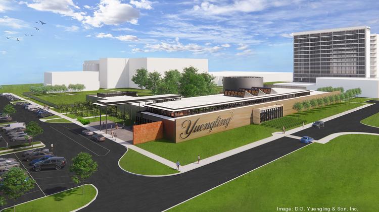 A rendering shows the Yuengling Tampa campus