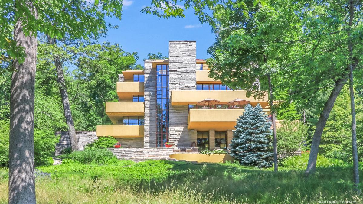 Geneva Lake home reminiscent of Frank Lloyd Wright’s 'Fallingwater' designs sells for 6M