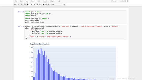 The ClosedLoop API through Jupyter Notebook