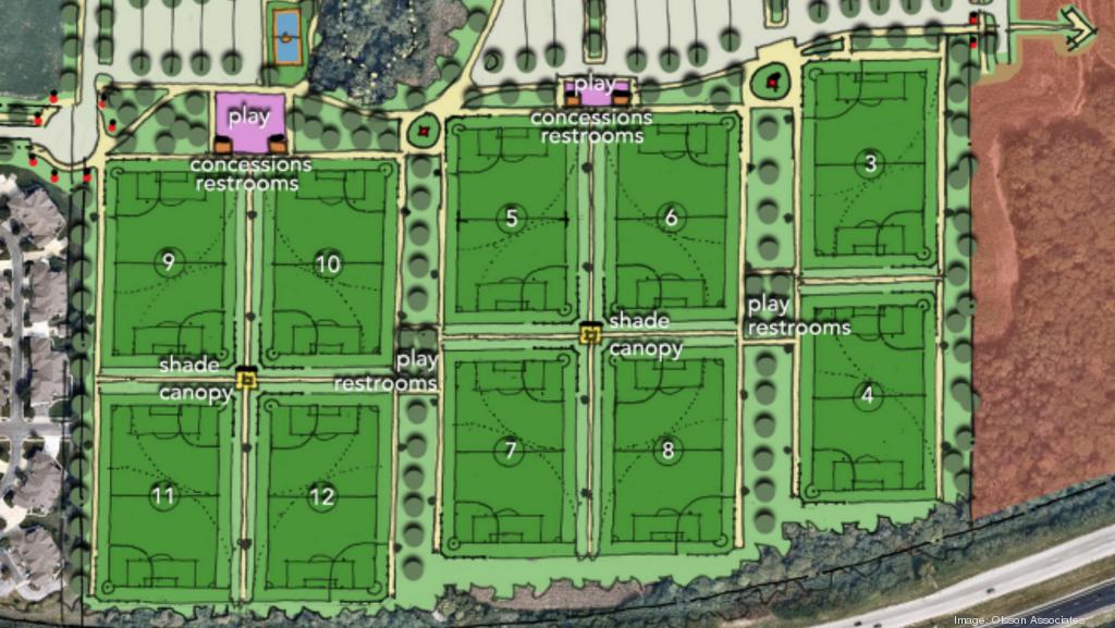 Swope Soccer Village Field Map Sporting Kc Says Northland Sports Complex Is Key To Attracting Huge Soccer  Tournaments - Kansas City Business Journal