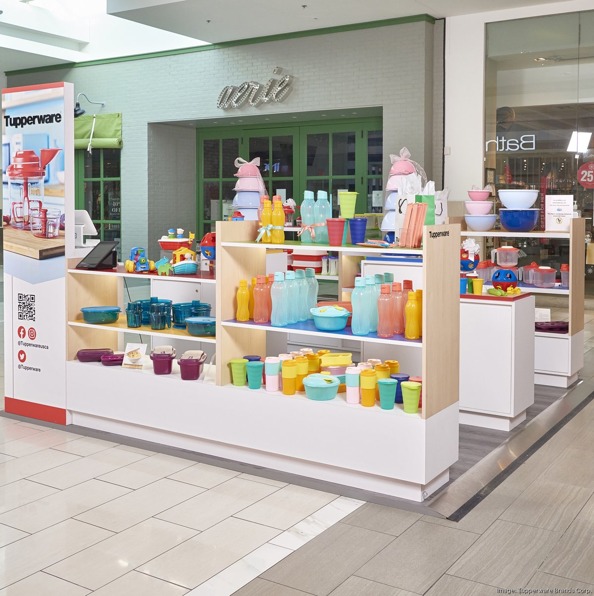 Tupperware opens Orlando kiosk at Florida Mall as part of new sales  strategy - Orlando Business Journal
