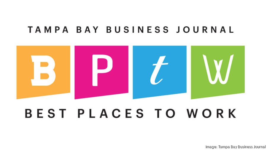 Tampa Bay Business Journal’s 2021 Best Places to Work Tampa Bay