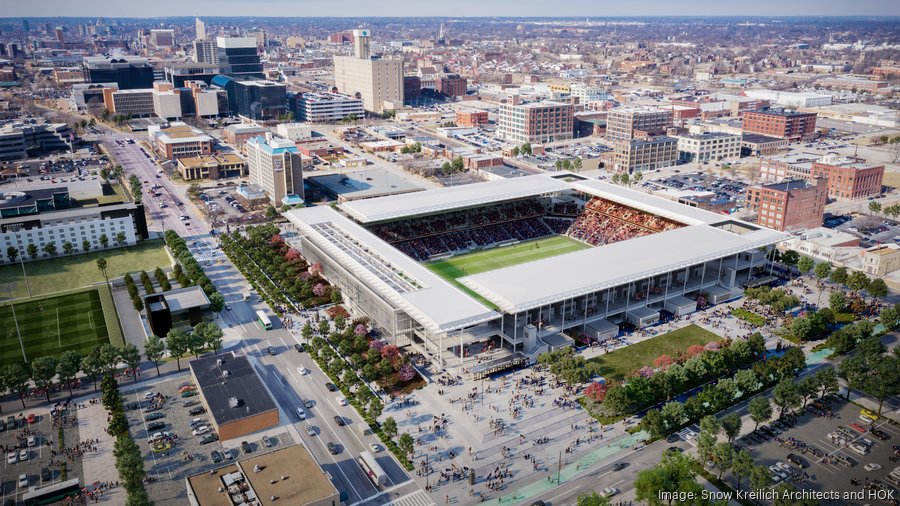Photos Take a peek inside St. Louis City SC's stadium site as