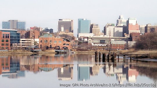 Wilmington Delaware skyline