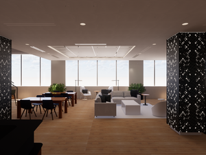 Rendering of Firmspace's Chicago office at 145 S. Wells St.