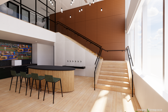 Rendering of Firmspace's Chicago office at 145 S. Wells St.