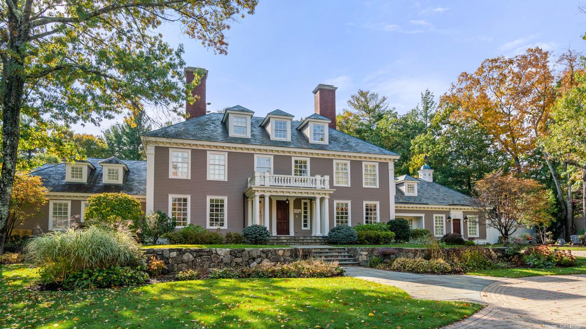 Inside a 5.75M Sudbury estate with two heated garages Boston
