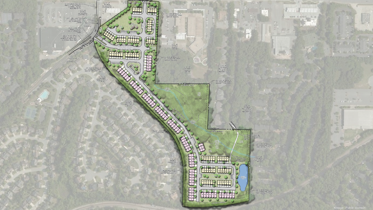 151unit townhome community planned near Truist Park Atlanta Business