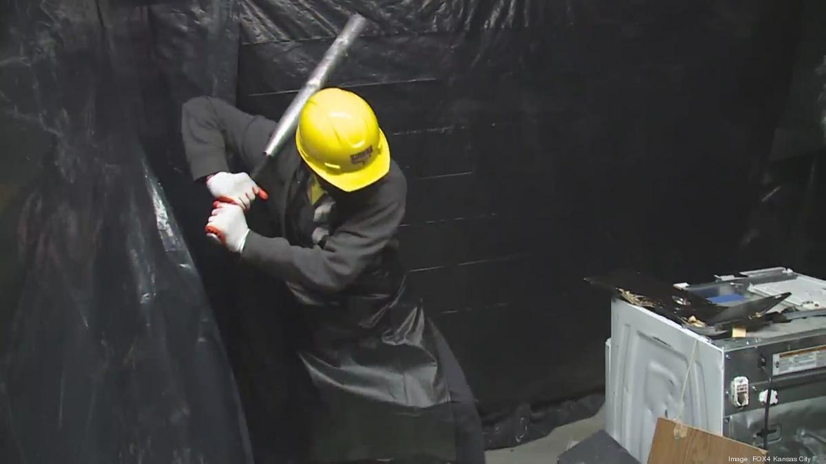 Smash House KC opens first 'rage room' in HyVee Arena Kansas City