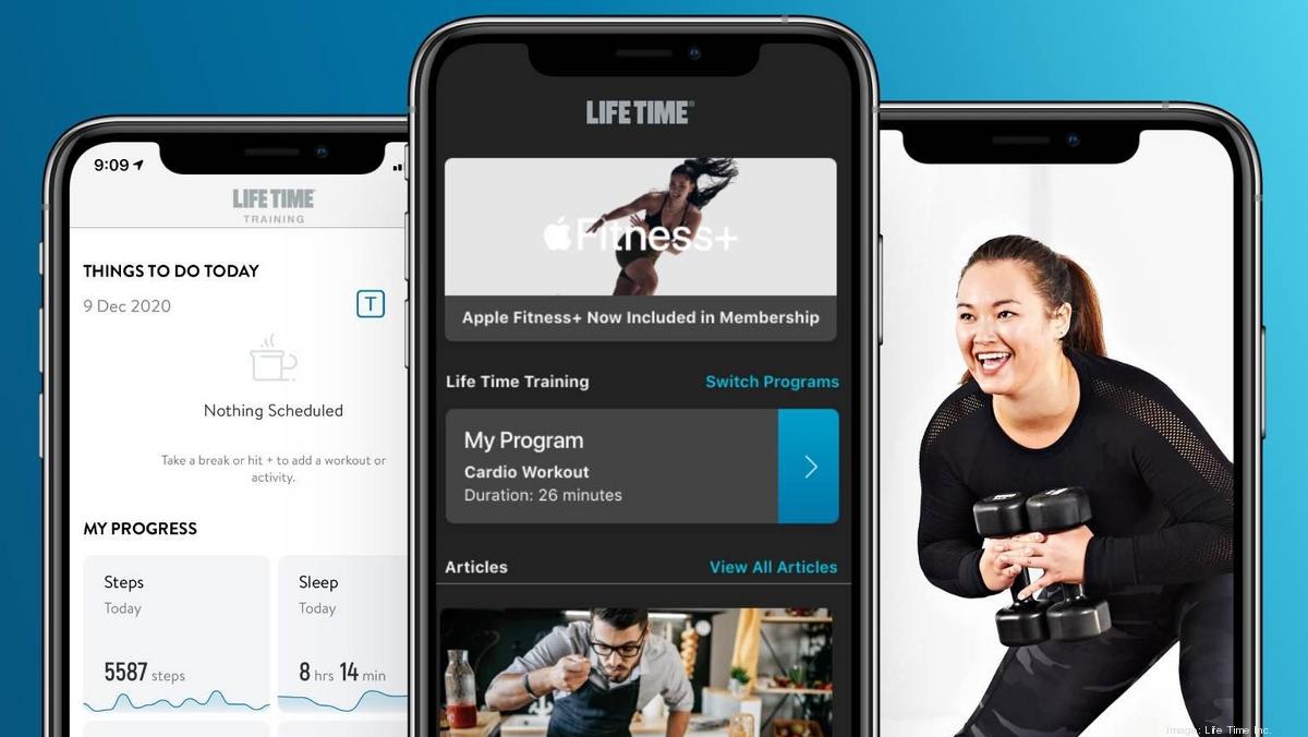 Life Time S New Digital Membership Comes With Apple Fitness Minneapolis St Paul Business Journal
