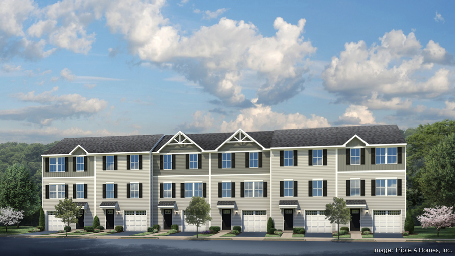 Triple A Homes building 99 townhomes in Pittsboro Triangle Business