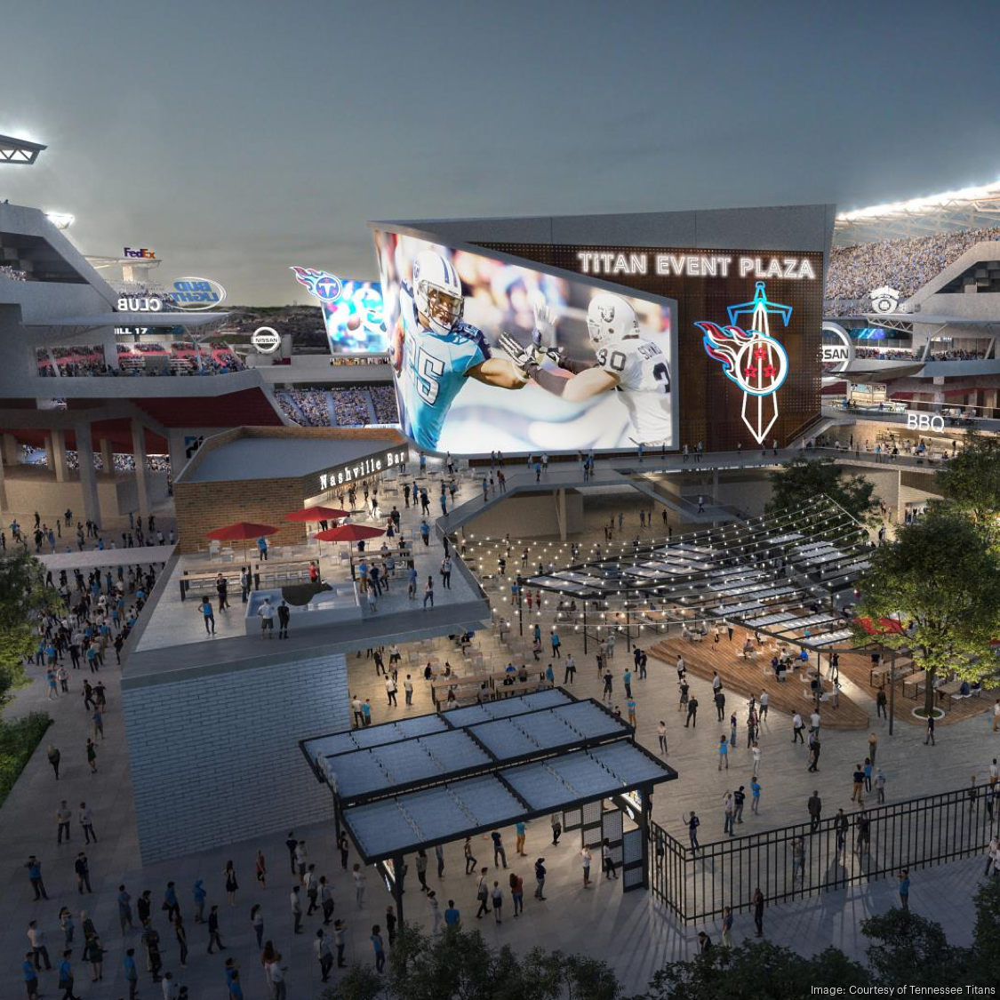 Titans Pivot From Stadium Upgrades To Considering New Complex
