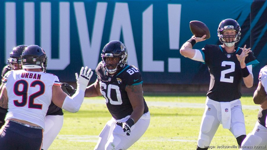 Many Jacksonville fans attend games wearing jerseys of famous and  not-so-famous Jaguars