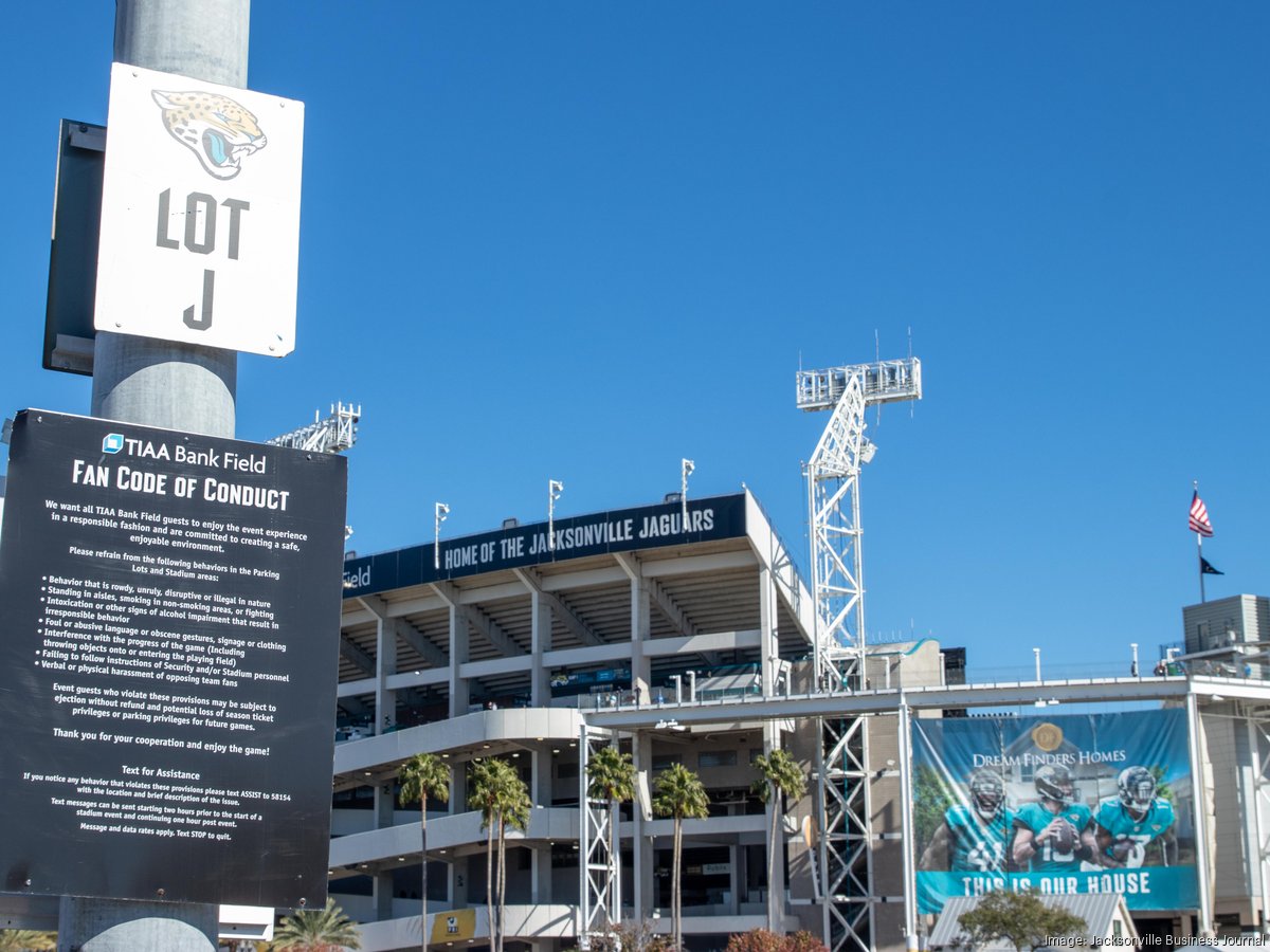 Jacksonville Jaguars Street Sign