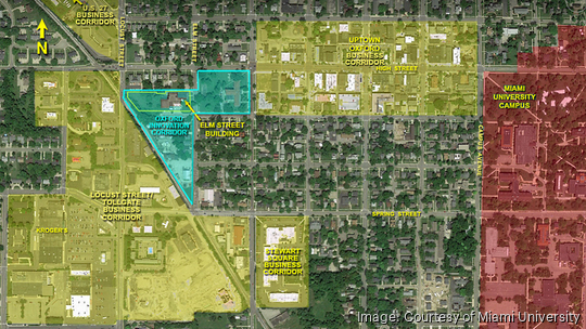 Business Corridor Map