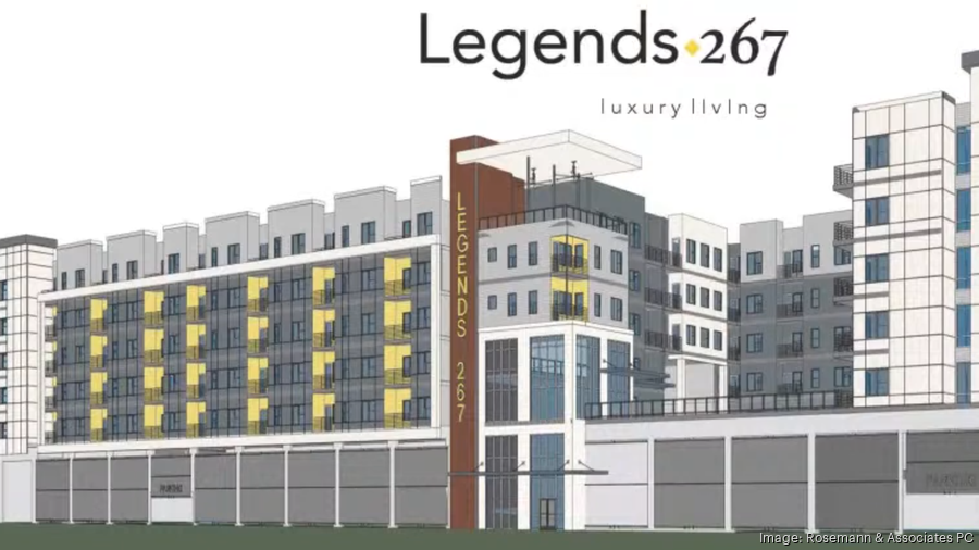 54M apartment complex at Legends Outlets set to break ground in March