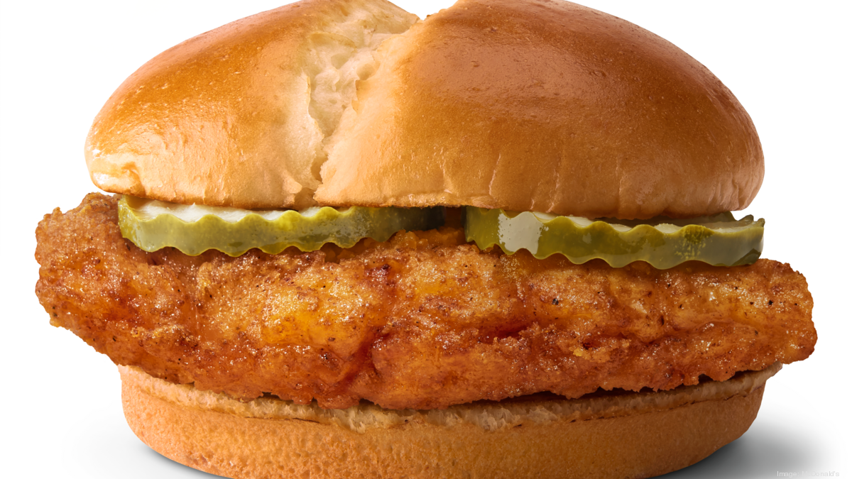 McDonald's crispy chicken sandwich another shot at Chick-fil-A