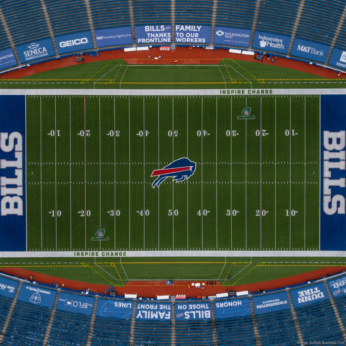 Picturing the Buffalo Bills stadium through Columbus soccer