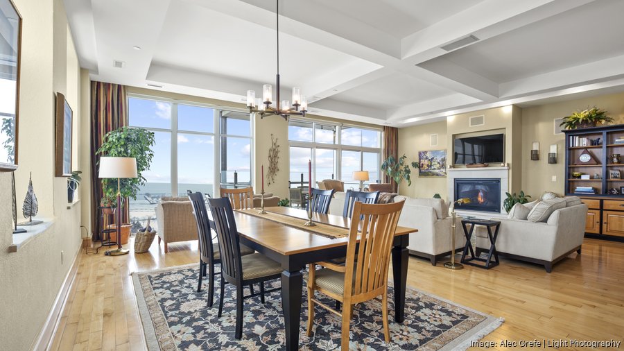 13thfloor condo overlooking downtown Milwaukee available for just