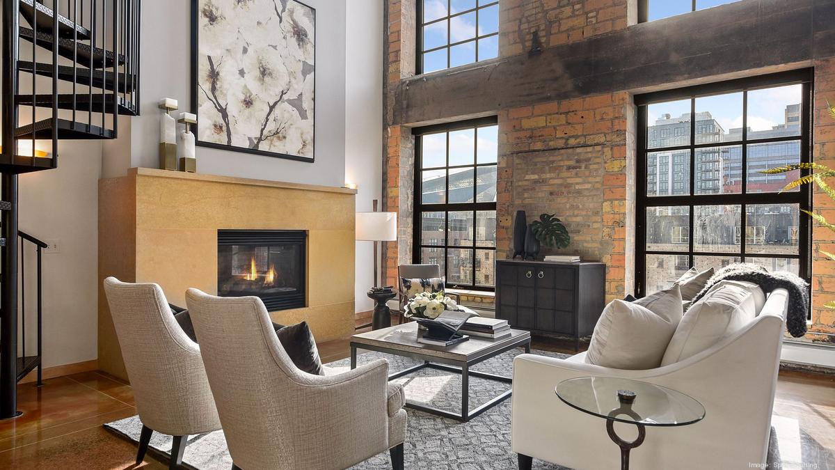 Condo In North Star Lofts Listed For 1 19m Photos Minneapolis St Paul Business Journal [ 675 x 1200 Pixel ]