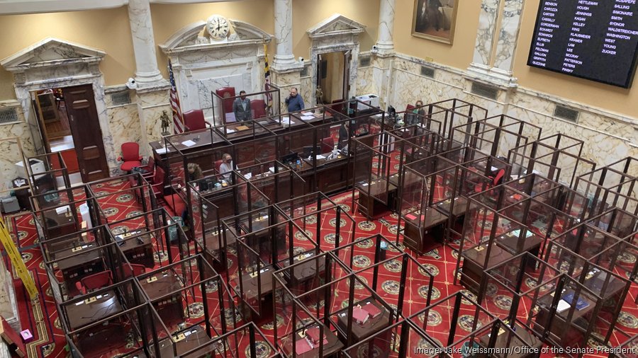 Maryland's General Assembly Convenes For A Legislative Session Unlike ...